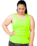 Action Back Tank | Plus Size Activewear | Curvy Chic Sports