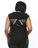 Slingback Mesh Hoodie