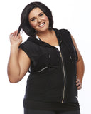 Slingback Mesh Hoodie