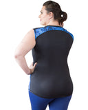 Simple and elegant Andi Sleeveless Sports Top | Curvy Chic Sports
