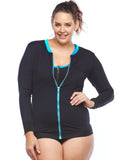 UV50+ Plus Size Rashie | Curvy Chic Sports