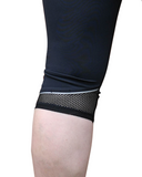 Mesh Cuff Detail on Mesh Sculpt Pocket Tights | Plus Size Tights