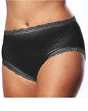 Lace Edged Cotton Underwear | PLus Size Underwear