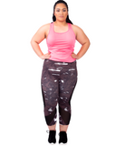 3/4 Tights | Plus Size Sports wear | Curvy Chic Sports