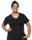 Serene Short Sleeve Sports Shirt by Lowanna Australia - Plus Size Sportswear