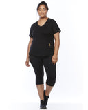 Mood Shot Serene Sports Shirt by Lowanna Australia | Plus Size Sports