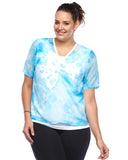 Double Tee Sports Top | Plus Size Activewear