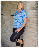 Stay Cool Short Sleeve UV30+ Sun Protection Shirt | Plus Size Sun Safe Top