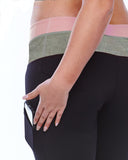 Two Tone Sculpt Tights | Plus Size Activewear