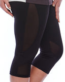 Mesh Sculpt Tights - Plus Size Activewear
