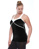 Zenith Gym Sport Yoga Athleisure Top | Plus Size Activewear