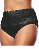 Lace Top Cotton Plus Size Underwear
