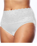 Lace Top Cotton Plus Size Underwear