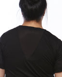Back Detail Serene Short Sleeve Sports Top