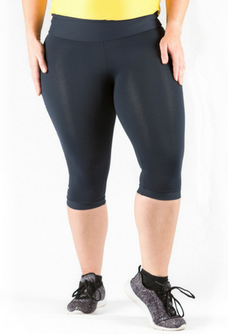 Maddie 3/4 Tights Never Look Back | Plus Size Activewear
