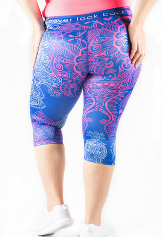 Maria 3/4 Tights Never Look Back | Plus Size Activewear